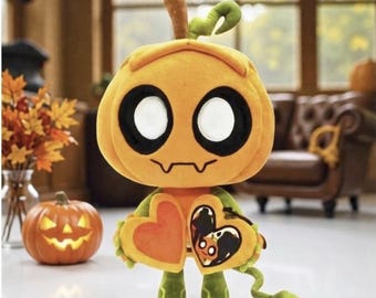 Dandy’s World Gourdy Plush – Soft Pumpkin Character