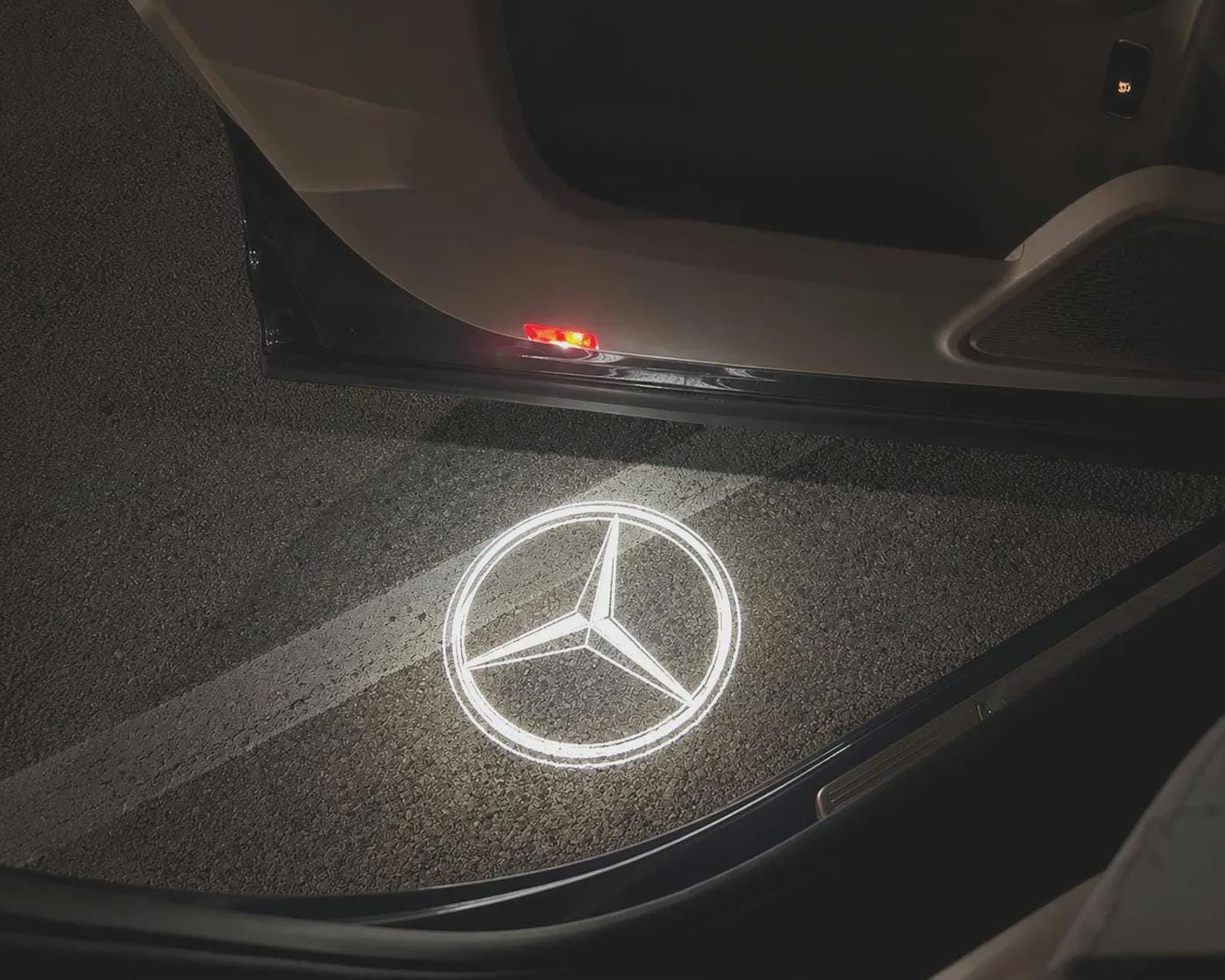 Mercedes door light - Etsy 日本