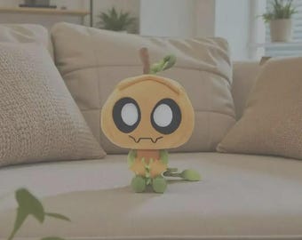 ダンディーズワールド ガーディぬいぐるみ、柔らかいカボチャのキャラクターぬいぐるみ、ゲーマーコレクター向け