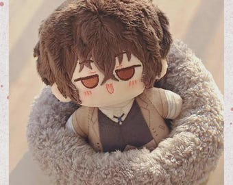 Osamu Dazai pluche pop Bungo-zwerfhonden, anime-collectie van 10 cm