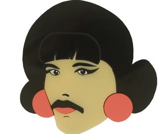Freddie Mercury brooch