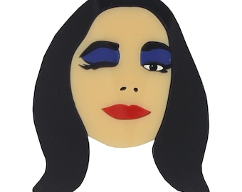 PJ Harvey brooch