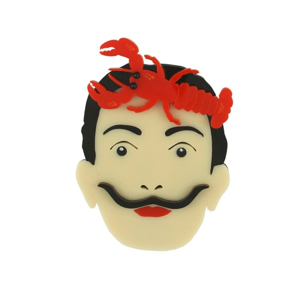 ON SALE! Dali brooch