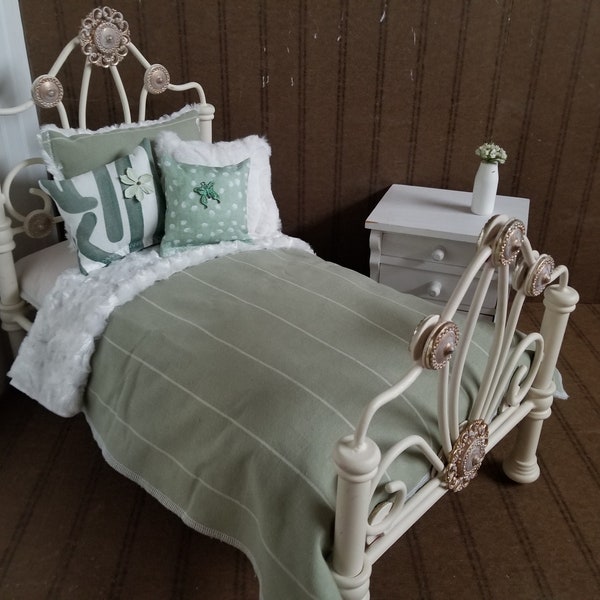 Green Bedding Etsy