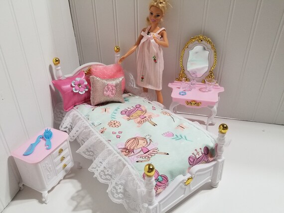 barbie bedding