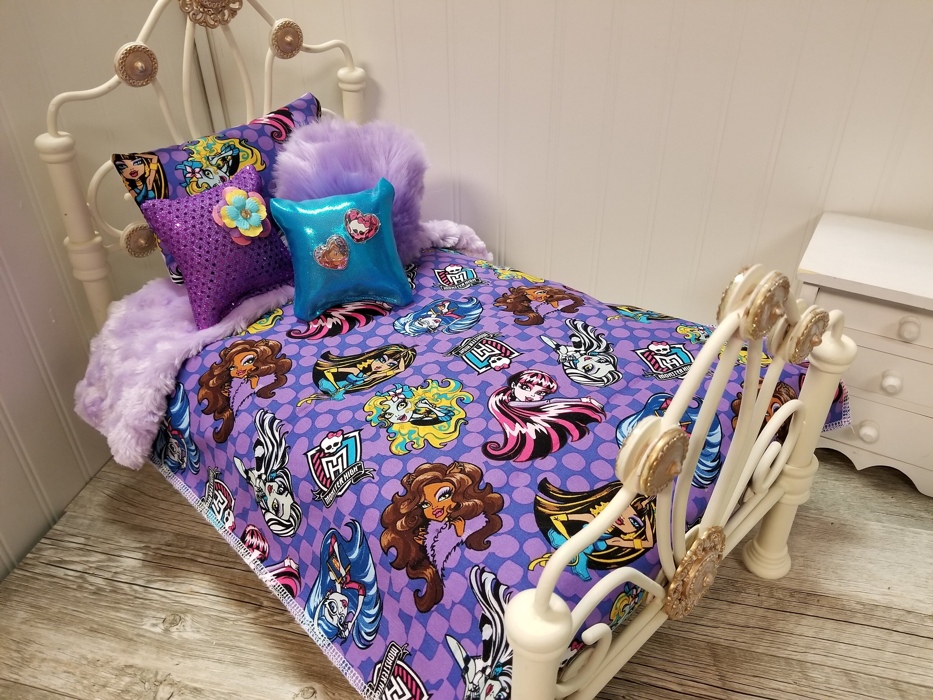 American Girl Doll18 Inch Monster High Doll Bedding With Etsy