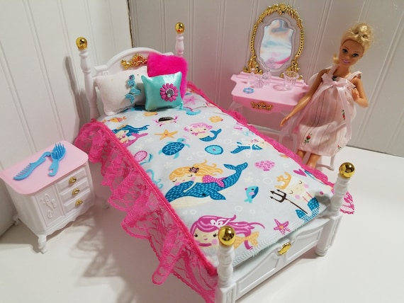 barbie bedding