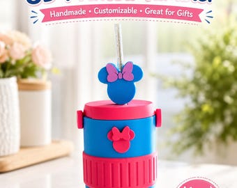 Mini refrigeratore per bevande stampato in 3D / Accessorio da scrivania personalizzato