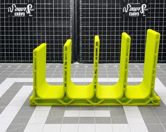 Porta taglierina per carta a 4 scomparti, organizer verticale per attrezzi da bricolage, contenitore da scrivania