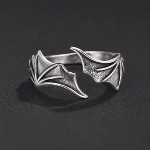 Bat Wing Ring - Etsy