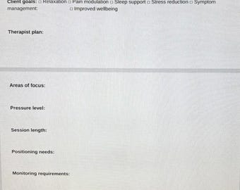 Formularz konsultacji refleksologicznej w przypadku chorób przewlekłych | Formularz przyjęcia klienta przez profesjonalnego terapeutę w formacie PDF A4 do druku