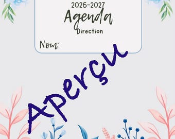 General Management Agenda/Planner