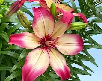 Lily Bulbs - Heartstrings, Fragrant Pink Blooms for Cut Flowers