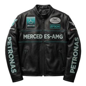 Mercedes-Benz AMG スタジャン Mercedes Amg Racing Jacket - Etsy