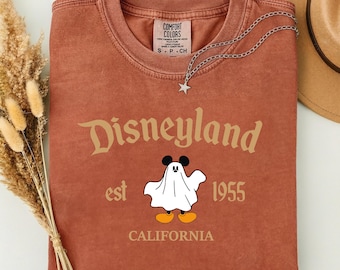 Mickey Disneyland Est 1955 Halloween Shirt, Spooky Season Tee, Disneyland California T-Shirt, Trick Or Treat Shirt, Disney Halloween Shirt