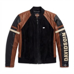 Harley Davidson Leather Jacket Suede - Etsy