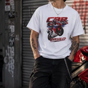 Honda CBR600RR HRC Shirt, Honda Rider Tee, Motorcycle Racing T-Shirt, Sportbike Graphic Tee, CBR600RR Gift,Honda Rider Tee