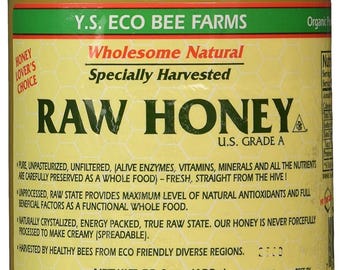 Miel cruda de Y.S. Eco Bee Farms - 22 oz