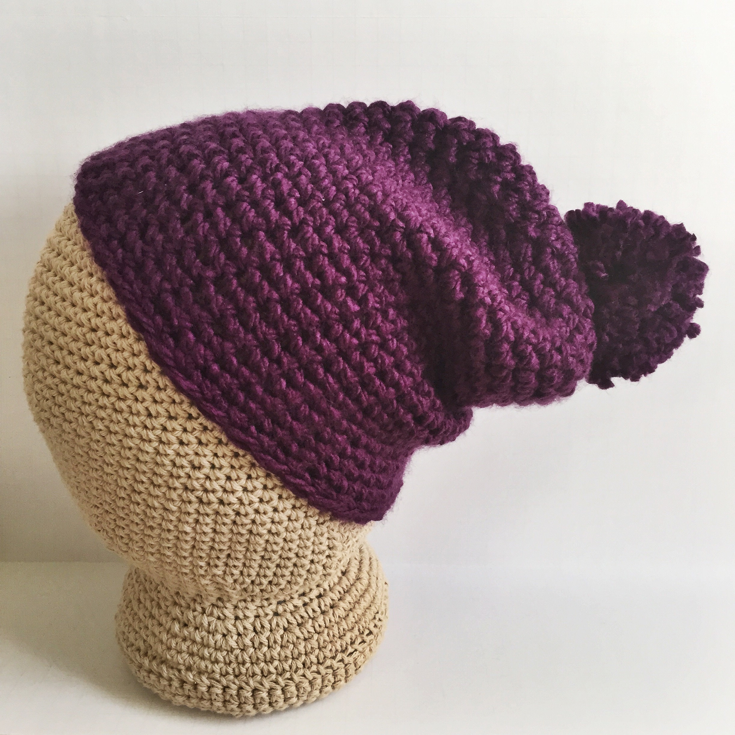 Easy One Hour Beanie Crochet Pattern Bundle (PDF Pattern) - Etsy Australia