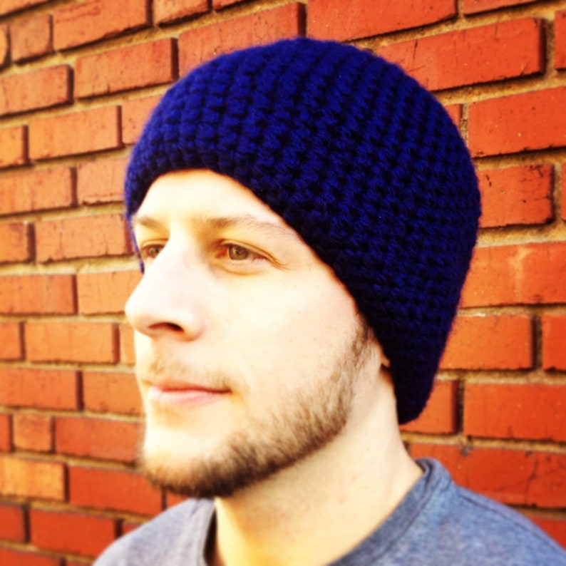 Chunky Crochet Hat Pattern Chunky Hat Pattern for Men - Etsy