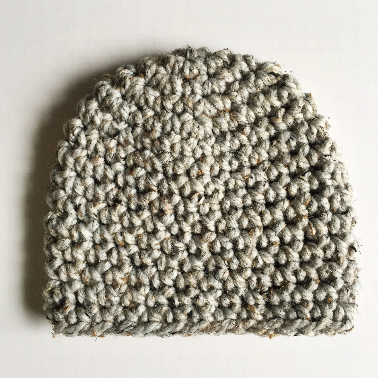 38 Men's Hat Crochet Patterns: Unleash Your Creativity with Unique Styles 5 Granite Beanie Crochet Pattern- Womens Chunky Beanie