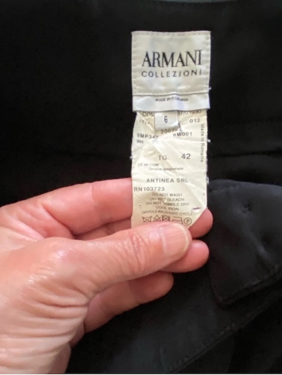 Armani Collezioni Pants Womens Size 6 Antinea SRL… - image 10