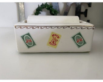 Vintage Enesco Japan Stamp Moistener: S&H Top Value Stamps