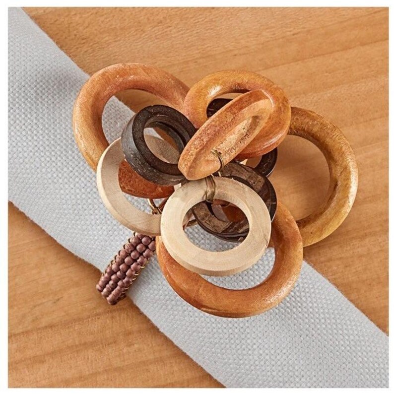 Bodrum Interlink Napkin Rings - Thumbnail 2