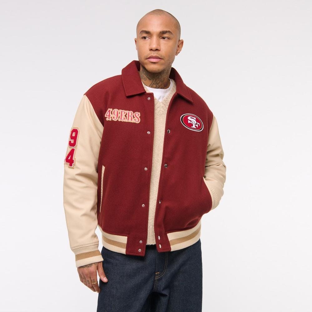 San francisco 49ers leather jacket - Etsy 日本