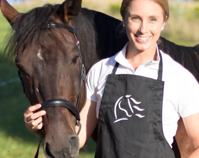 Horse Grooming Apron spirit Horse Equine Design Etsy