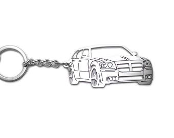 Keychain Suitable For Dodge Magnum - Unique Automotive Gift, Custom Vehicle Stainless Steel Keyring