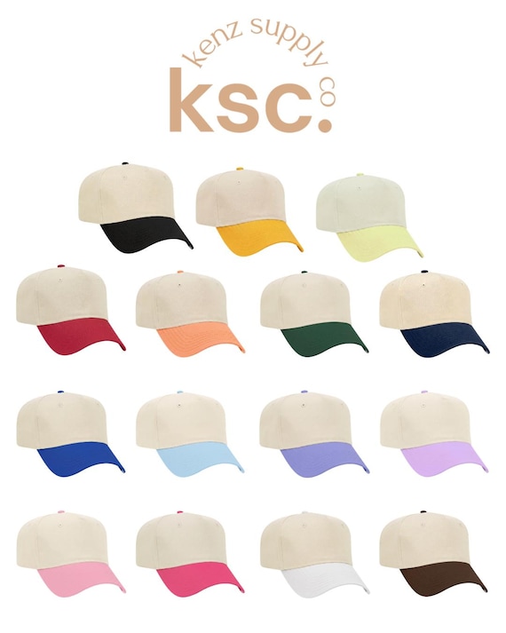 Classic Canvas Hat - Core Colors | Snapback Trucker Cap | Best Seller for Embroidery