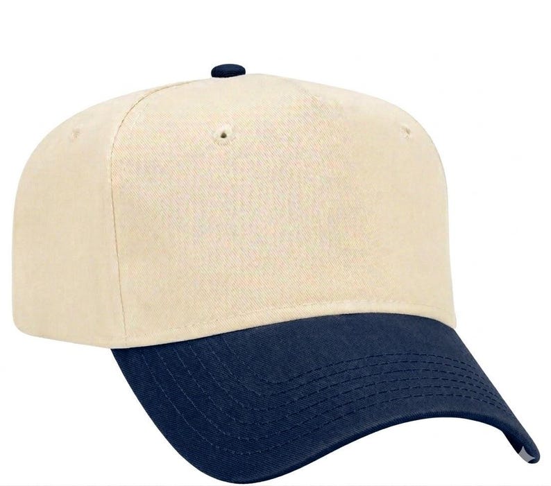 Classic Canvas Hat - Core Colors | Snapback Trucker Cap | Best Seller for Embroidery image 9