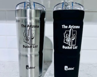 The Arizona Bucket List Travel Mugs
