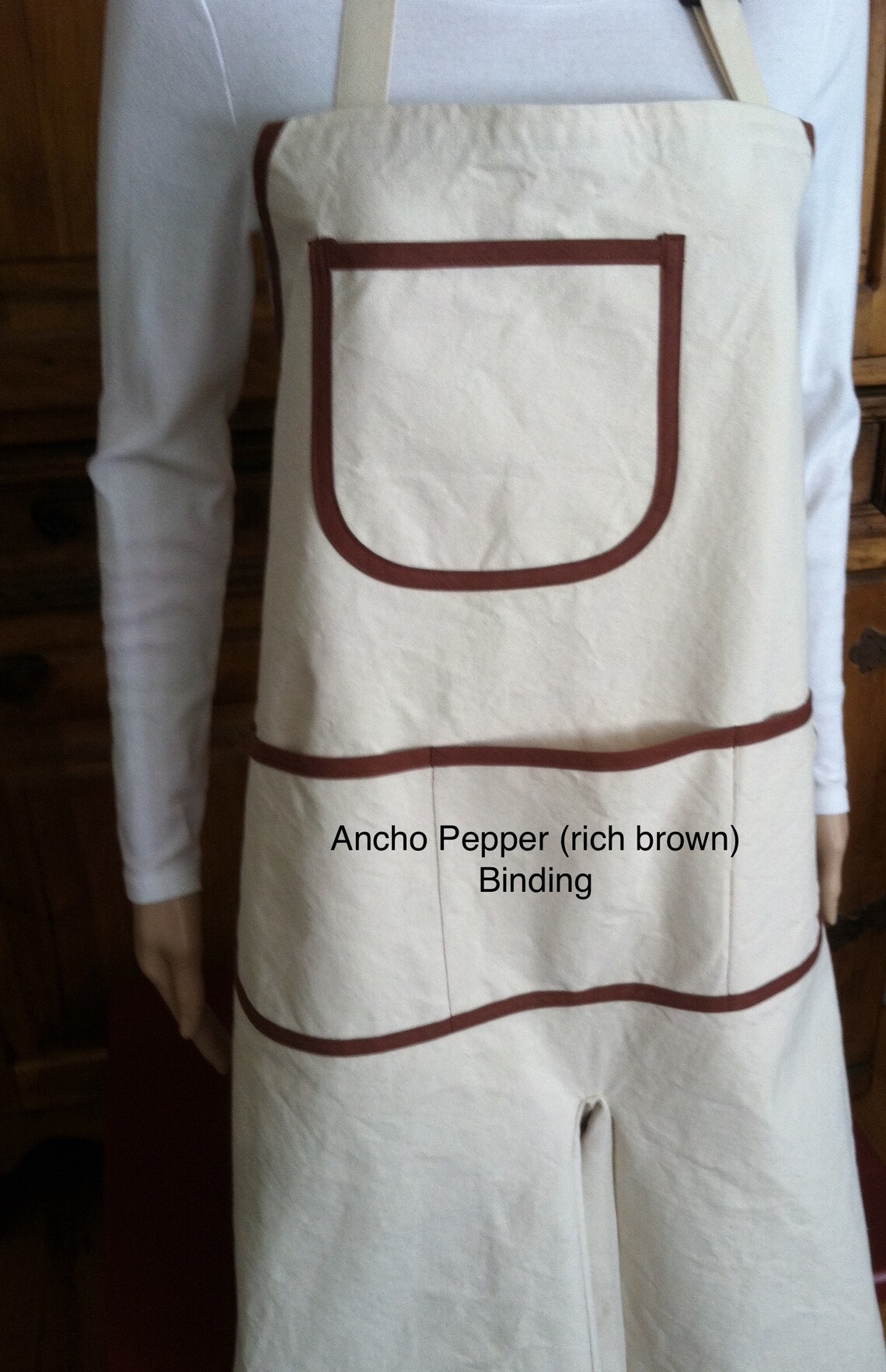 Pottery, Art, Gardening Apron W/chap Legs by Mary's Harvest Thyme
