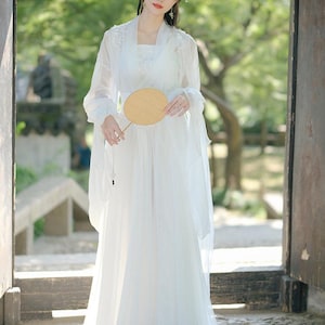 asian chiffon dresses Amazon.com: ADSWIN Summer Girl Chiffon Embroidered Chinese Style Women's Cheongsam Dress Long Skirt Han-fu(Turquoise,4XL) : Clothing, Shoes & Jewelry
