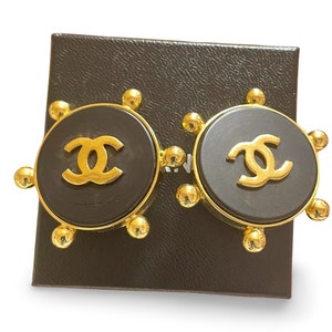 Chanel Sun Earrings 
