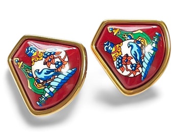 エルメス ヴィンテージ 馬車 エナメル ブローチ - Etsy 日本