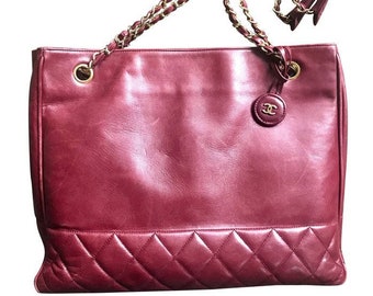chanel bag red color