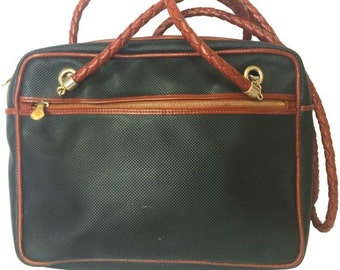 MINT. Vintage BALLY genuine ostrich leather orange brown handbag with –  eNdApPi ***where you can find your favorite designer  vintages..authentic, affordable, and lovable.