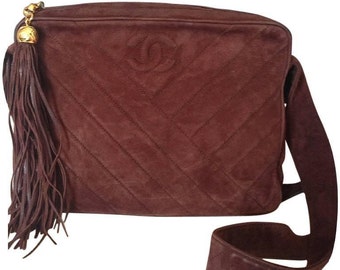 Chanel Vintage Bag Brown - 94 For Sale on 1stDibs