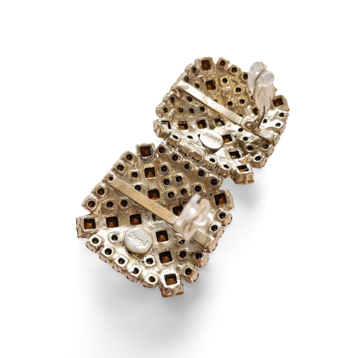 アクセサリーその他 Saint Laurent Other Saint Laurent Vintage Silver Chain Ring, Brass, Size 6