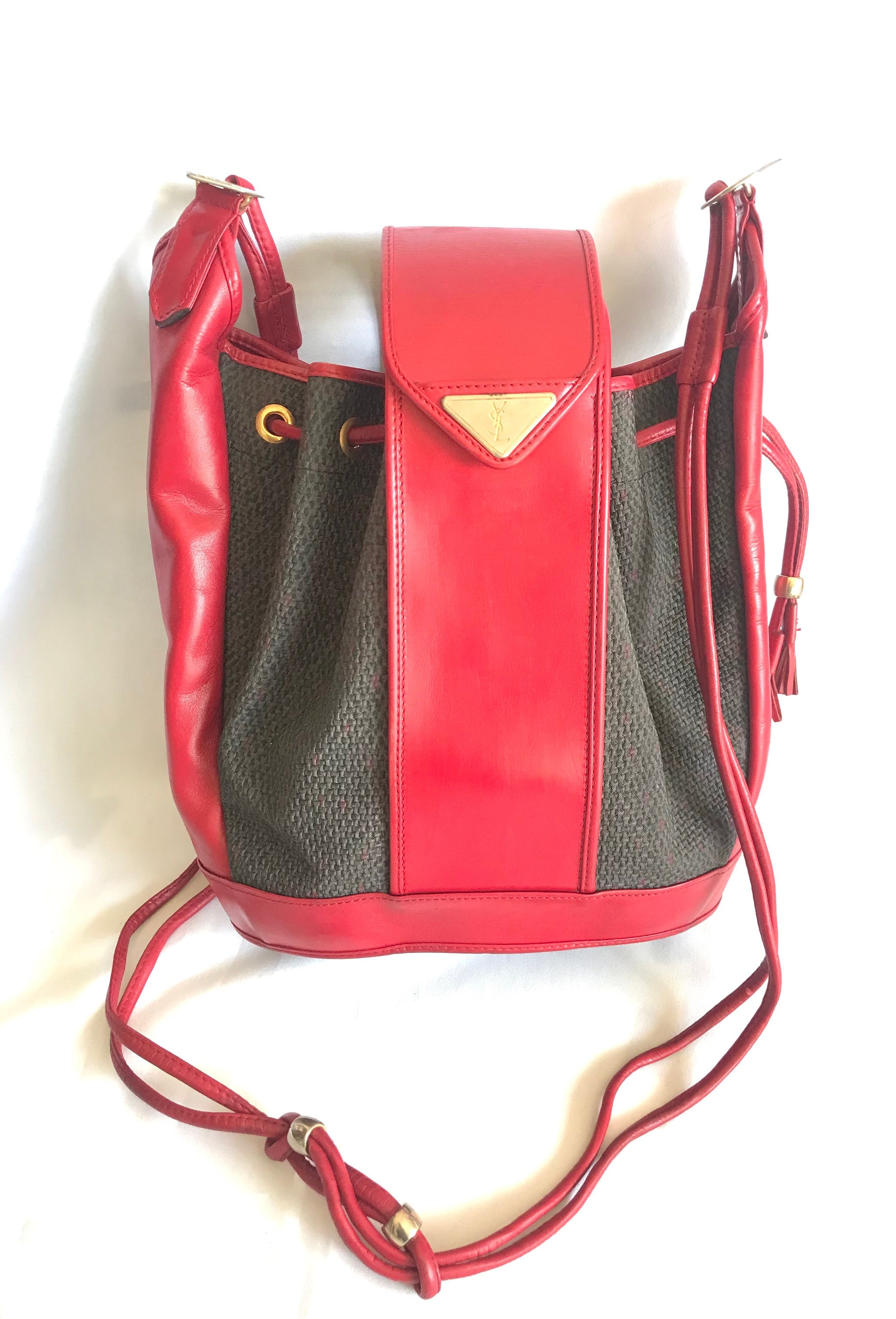 Ysl bucket bag vintage clearance