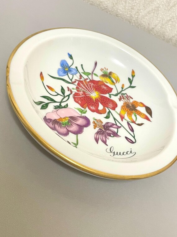 1970's Vintage Richard Ginori for Gucci Ceramic Plate