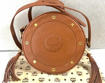 MCM Visetos Suzy Wong Crossbody