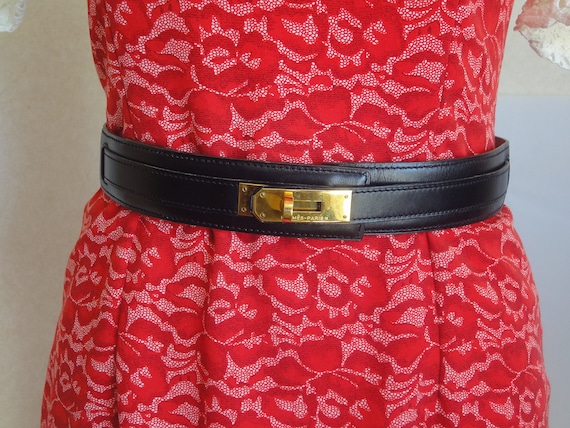 Hermes Belt Kelly Calf Kelly Pocket 18 belt | Hermès USA main image 2