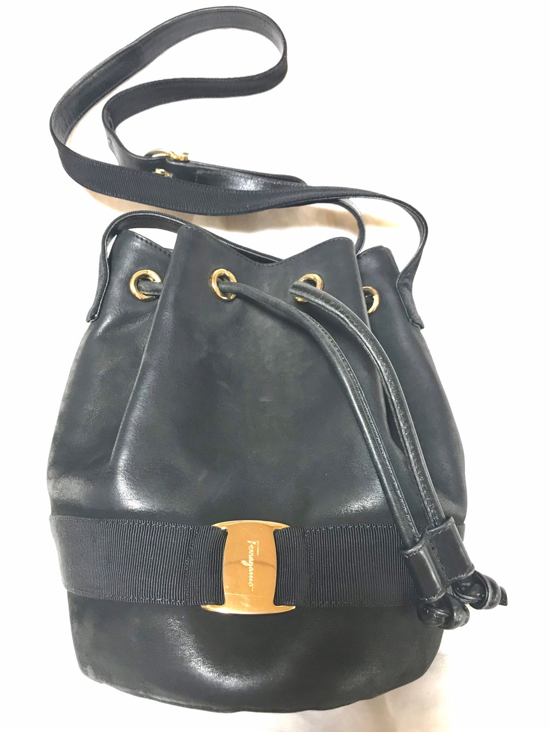 Salvatore Ferragamoレザーバッグ FERRAGAMO（フェラガモ） サルヴァトーレフェラガモ バッグ メンズ