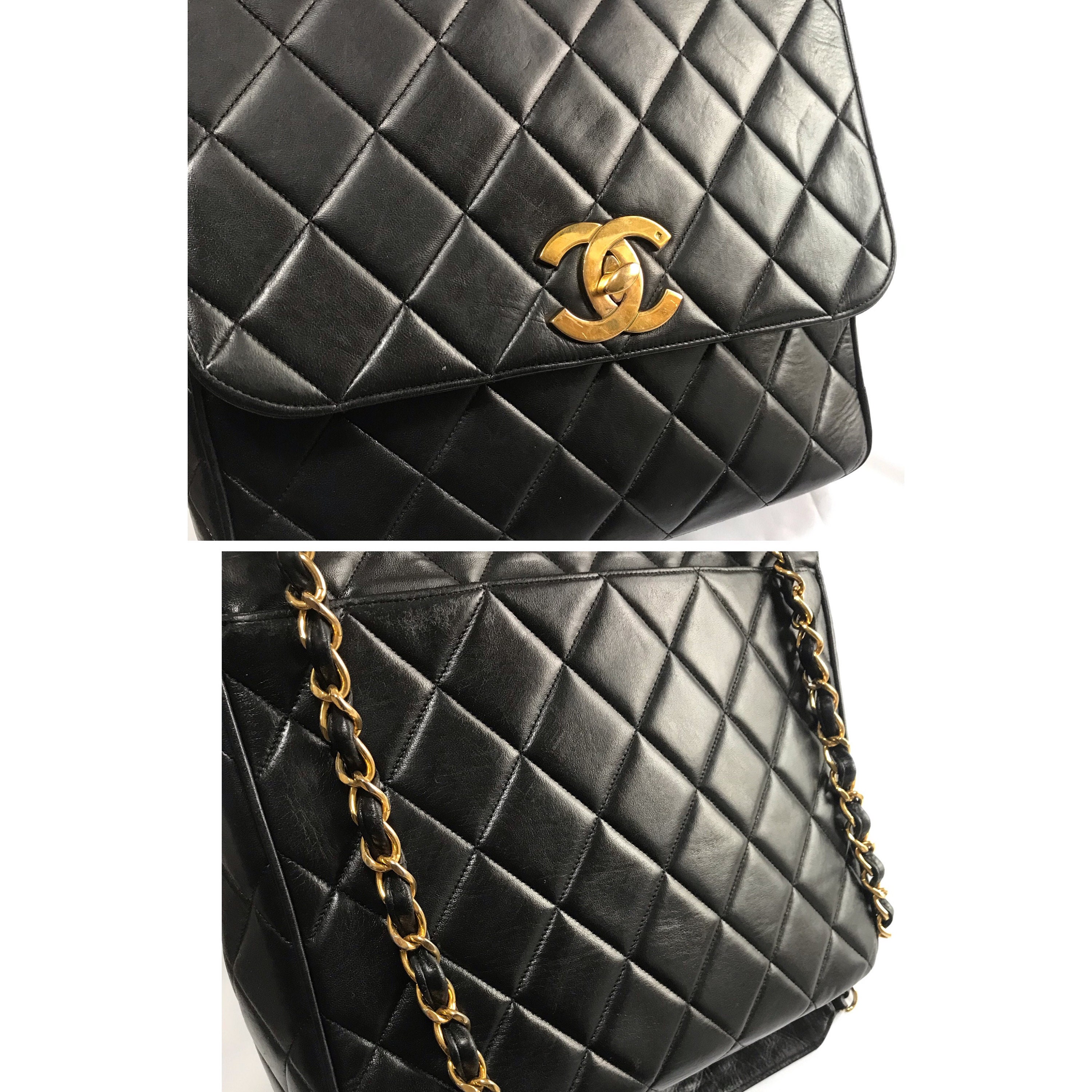Vintage Chanel Medium Square Double Flap Bag