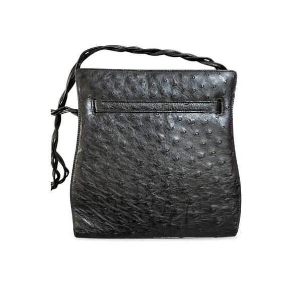 Vintage BALLY Genuine Ostrich Leather Kelly Ado Sport Style