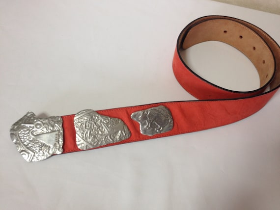 Vintage carlos falchi belt - Gem